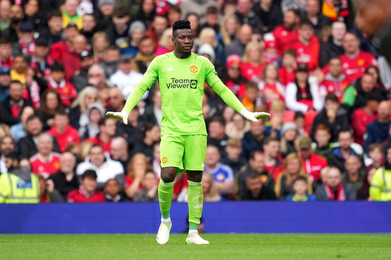 Manchester United will be hoping that signing goalkeeper André Onana from Inter Milan will provide leadership and options in defence. File photograph: Getty Images