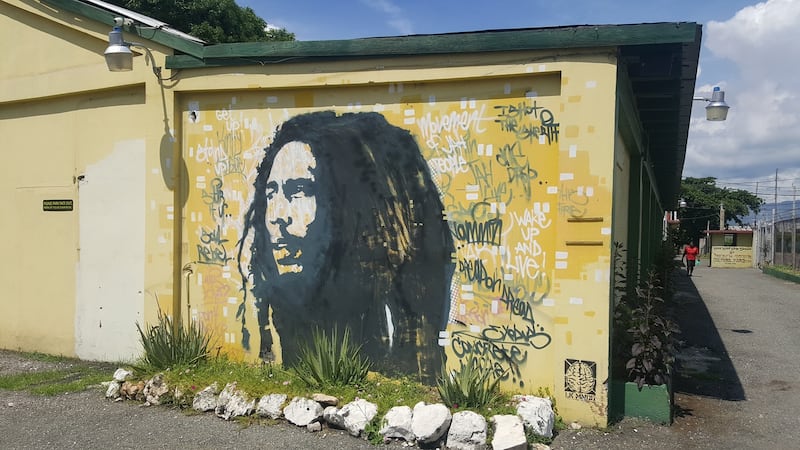 Bob Marley’s face is everywhere in Jamaica. Imagine Bono’s mug being used to sell everything from beer to babygros