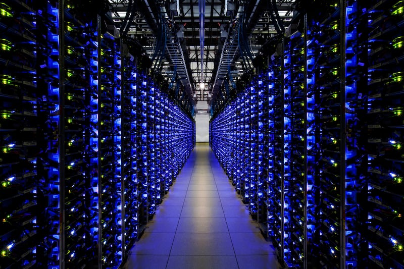 AI is only expected to increase the demand for data centres as companies turn to the power-hungry technology. Dell is in a unique position to take advantage of the coming AI revolution, Jason Ward says. Photograph: Google