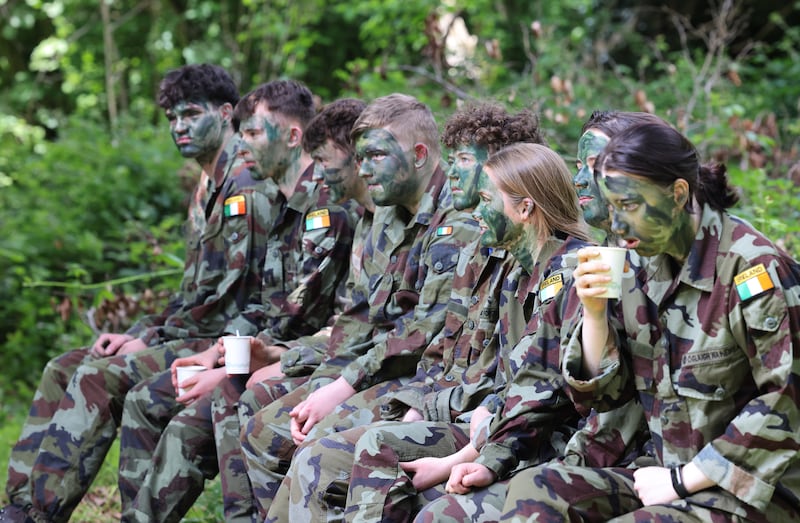 The Defence Forces has been involved in the development and implementation of the Defence Forces Gaisce Challenge for more than 30 years. Photograph: Dara Mac Dónaill








