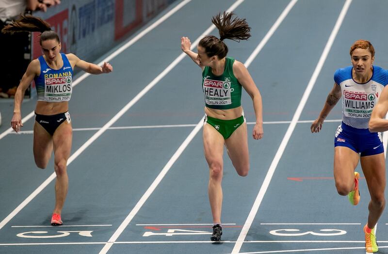 Phil Healy ran a personal best but narrowly missed out on a medal in the 400m final. Photo: Morgan Treacy/Inpho