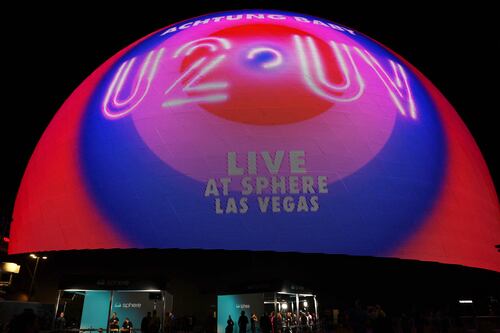 What happens in Vegas stays in Vegas, but my night with U2 will stay with me forever