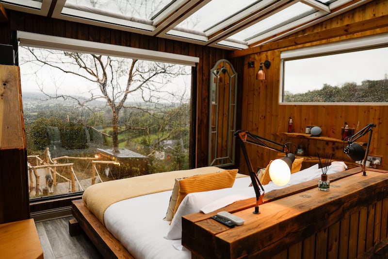 Balance Treehouse, Ring of Gullion. Courtesy of Phil Magowan/Press Eye