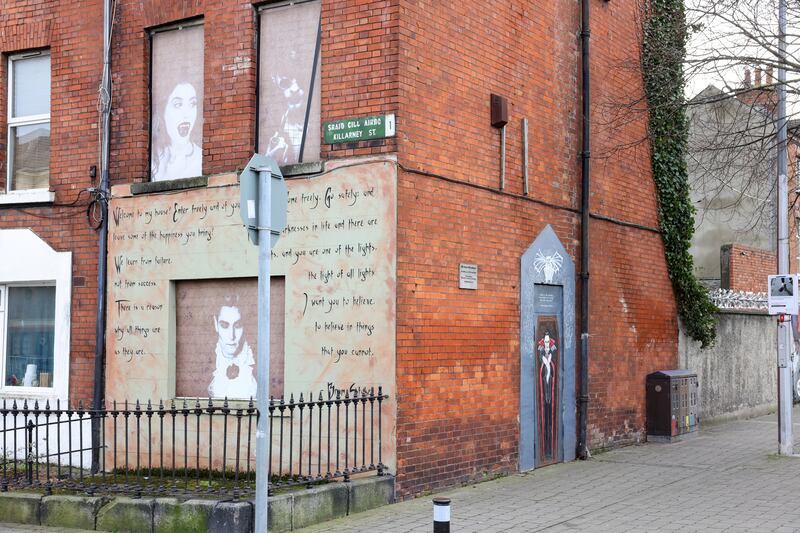 19 Buckingham Street Lower. Bram Stoker lived at Number 17, which was demolished to make way for the Sean Treacy House apartments. Photograph: Dara Mac Dónaill/The Irish Times








