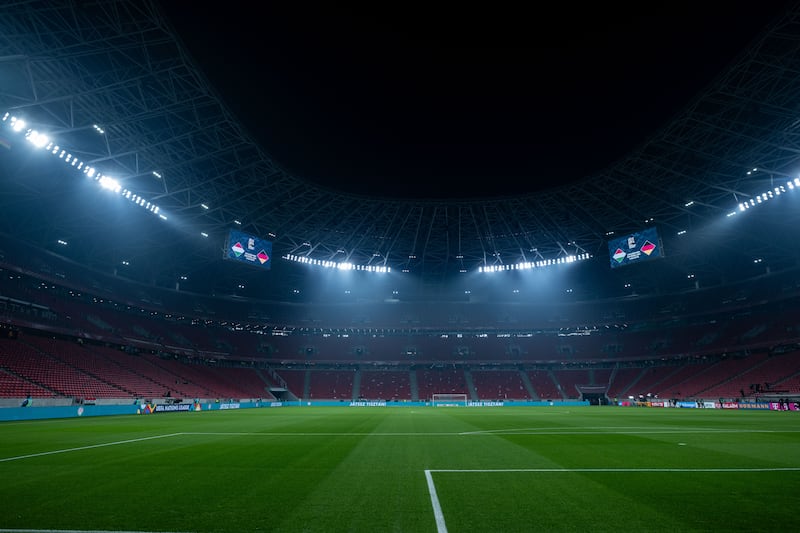 The Puskas Arena Stadium in Budapest. Photograph: Sebastian Frej/MB Media/Getty Images