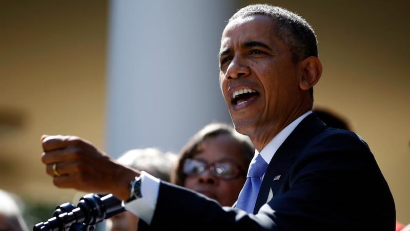 Barack Obama brought in his Affordable Care Act in 2010 to help Americans with healthcare and protect them from abusive practices of health insurers. Photograph: Jason Reed/Reuters