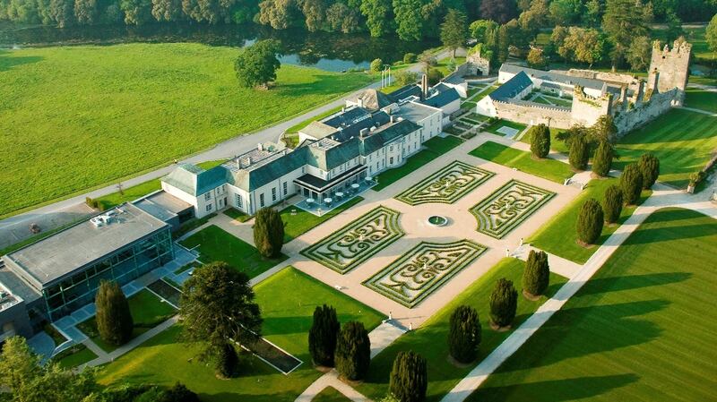 Castlemartyr Spa and Golf Resort in Co Cork, which still has the ruins of the original Norman castle