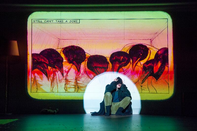 Cillian Murphy in Grief Is the Thing with Feathers. Photograph: Richard Termine/New York Times