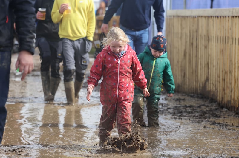 Eilín and Neil Murphy from Naas, Co Kildare at the event. Photograph: Dara Mac Dónaill/The Irish Times