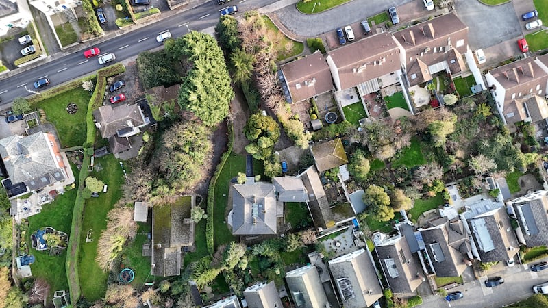 Aerial view showing Beechgrove's private site