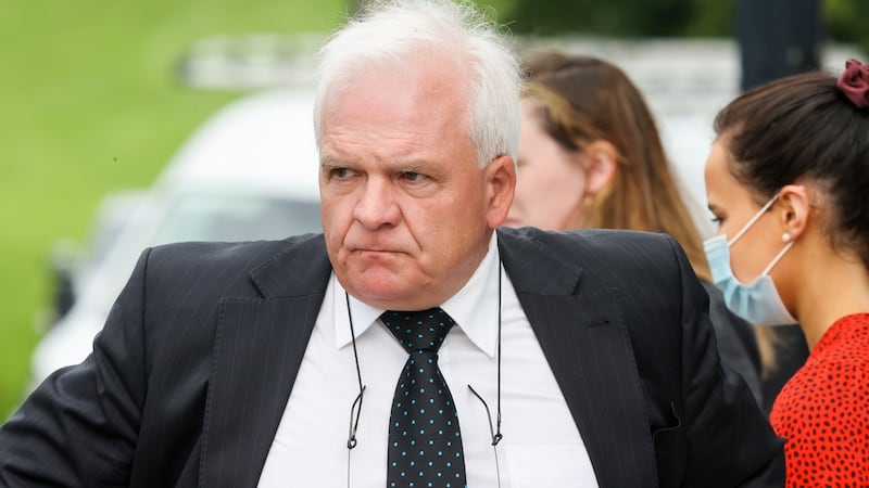 Joe Lennon attending the funeral. Photograph: Tom Honan/The Irish Times