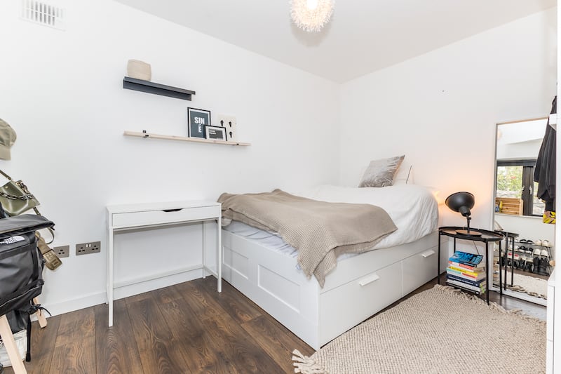 Bedroom one in Number 4 Estate Cottages