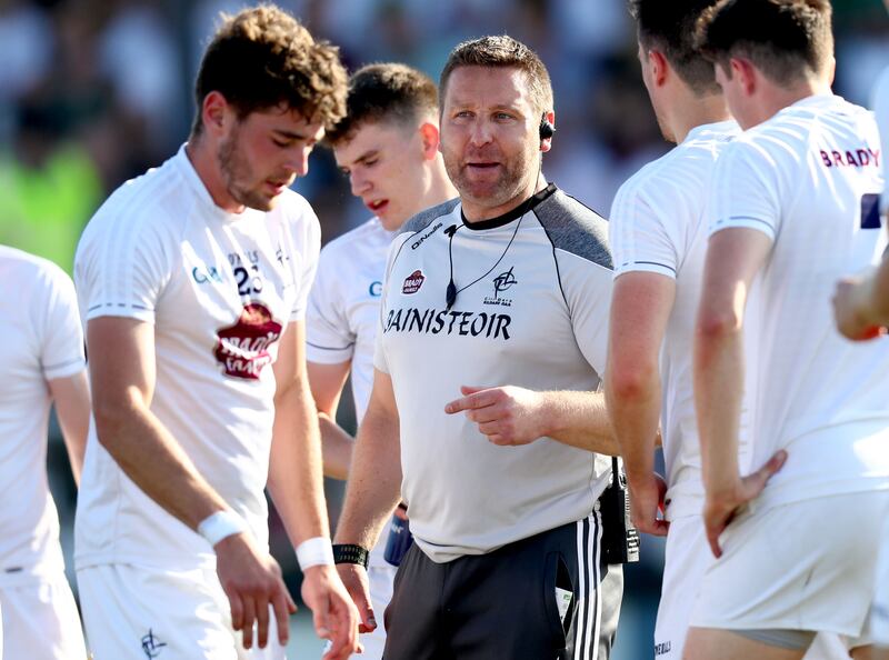 Cian O'Neill managed his own county, Kildare, in 2018. 'This was different to just losing a match – in my mind this was failing. This was just crushing. Your own county. ‘Does yer man have a clue?’ – that type of thing. I didn’t leave the house for days.' Photograph: James Crombie/Inpho