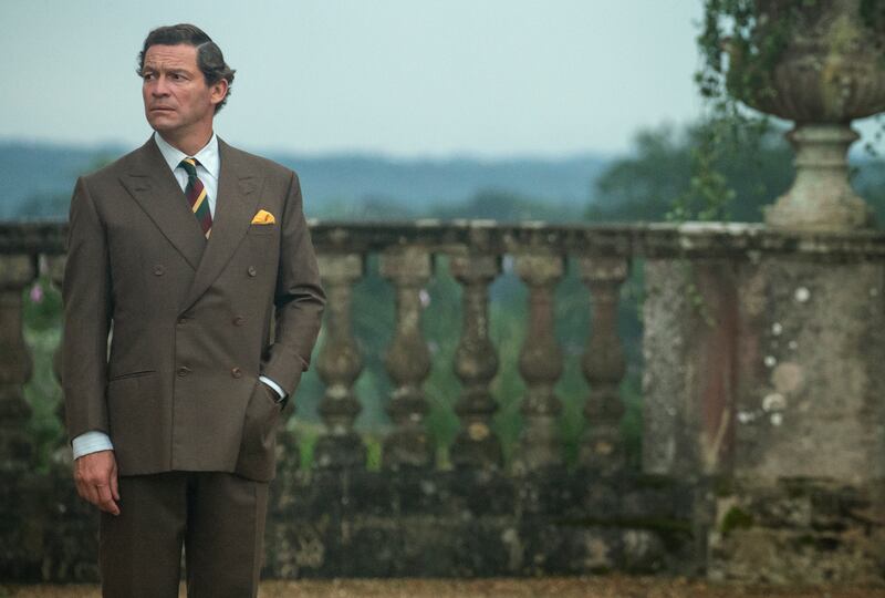 Dominic West as Prince Charles in season five of The Crown on Netflix. Photograph: Netflix/Keith Bernstein