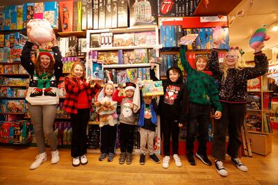 Grandchildren and cousins of Patrick Staunton. Photograph: Alan Betson
