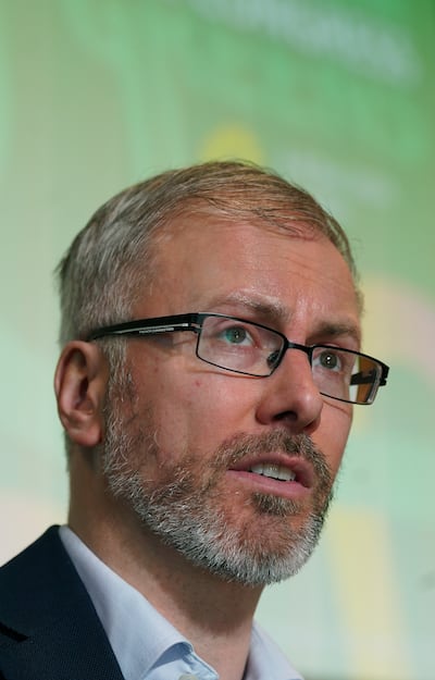 Torrid year: Green Party leader Roderic O'Gorman. Photograph: Brian Lawless/PA 