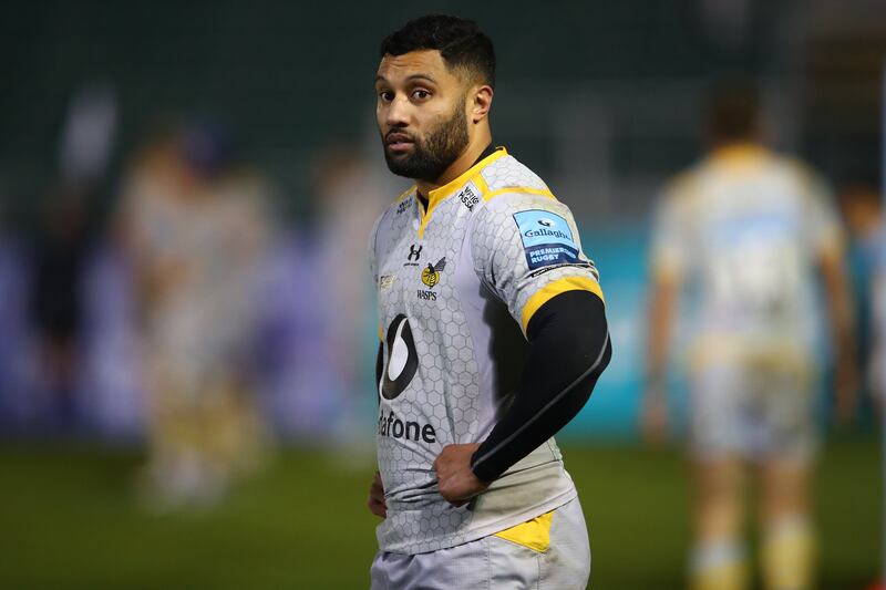 Lima Sopoaga: the former All Black made a strong debut for Samoa in the 28-14 win over the Barbarians in Brive. Photograph: Michael Steele/Getty Images