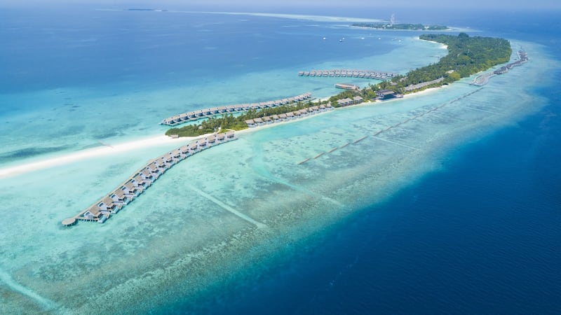 At 1.8km in length, Kuramathi is large by Maldivian standards, culminating in a white sandbank that stretches out into the ocean.