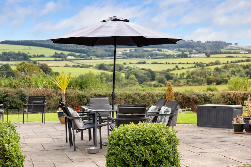 The property lies on 1.25 acres, which has been landscaped by Ronan MacDiarmada & Associates