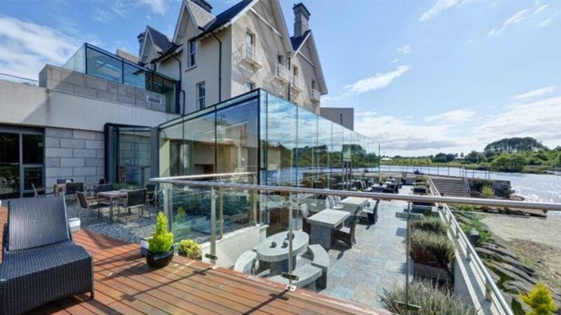 The Ice House hotel in Ballina, Co Mayo, is known for its excellent food, bubbling hot tubs and relaxing spa,