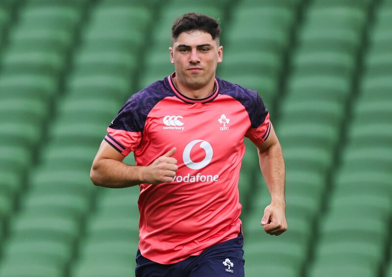 Ireland's Jimmy O'Brien. Photograph: Tom Maher/Inpho