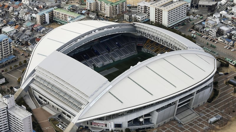 Noevir Stadium in Kobe. Photograph: Kyodo News via Getty Images