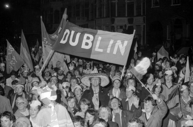 More jubilation for Dublin fans in the 1970s
