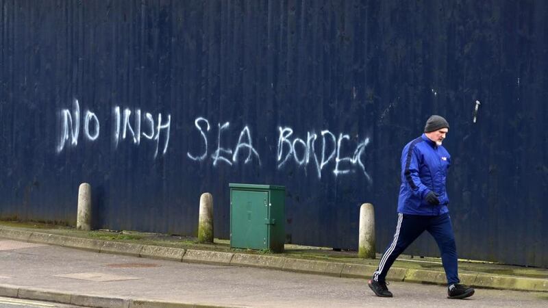 Like journalists across Belfast, DUP representatives were hearing one message from loyalists: this was the final straw. Then, sensationally, the EU triggered article 16 itself. Photograph: Brian Lawless/PA