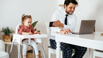 Blended working can facilitate social interaction and a sense of connectivity while also allowing employees to have reduced commute times and a more balanced lifestyle. Photograph: iStock