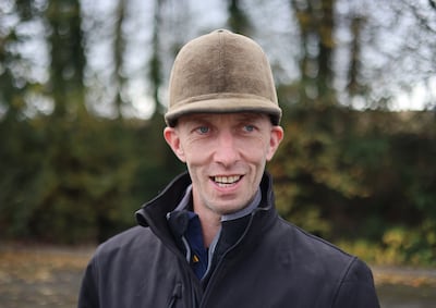 Brian Black at Moynalty Horse Chase. Photograph: Dara Mac Dónaill




