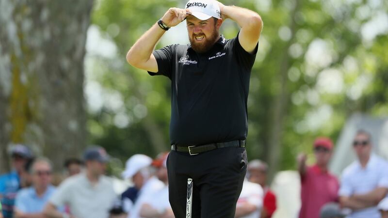 Ireland’s Shane Lowry waits on the ninth green during the second round of the US Open at Oakmont Country Club  in  Pennsylvania.  Photograph: Andrew Redington/Getty Images