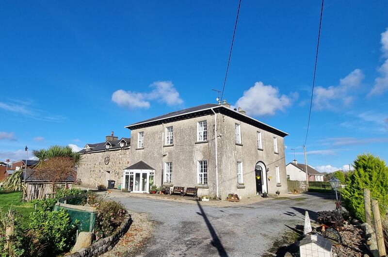 Oghill House, a considerable six-bed period home, lies perched on an elevated site overlooking Killala Bay