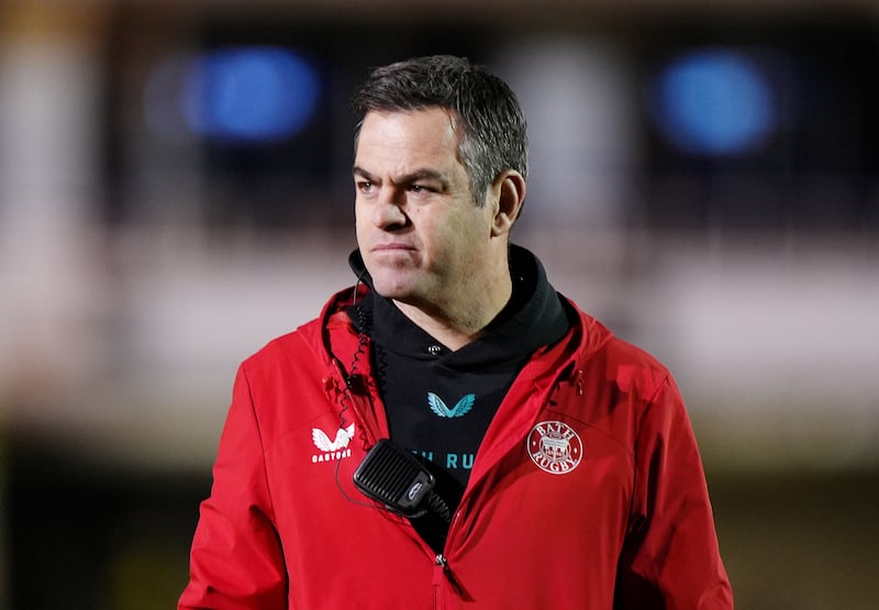 Bath head coach Johann Van Graan. Photograph: Bradley Collyer/PA Wire