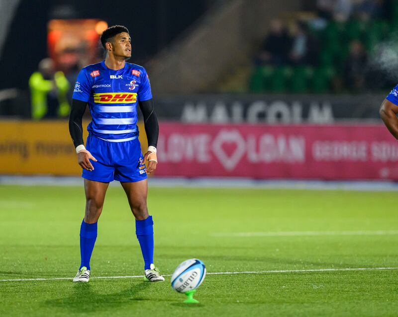 Sacha Feinberg-Mngomezulu has impressed for the Stormers this season. Photograph: Craig Watson/Inpho
