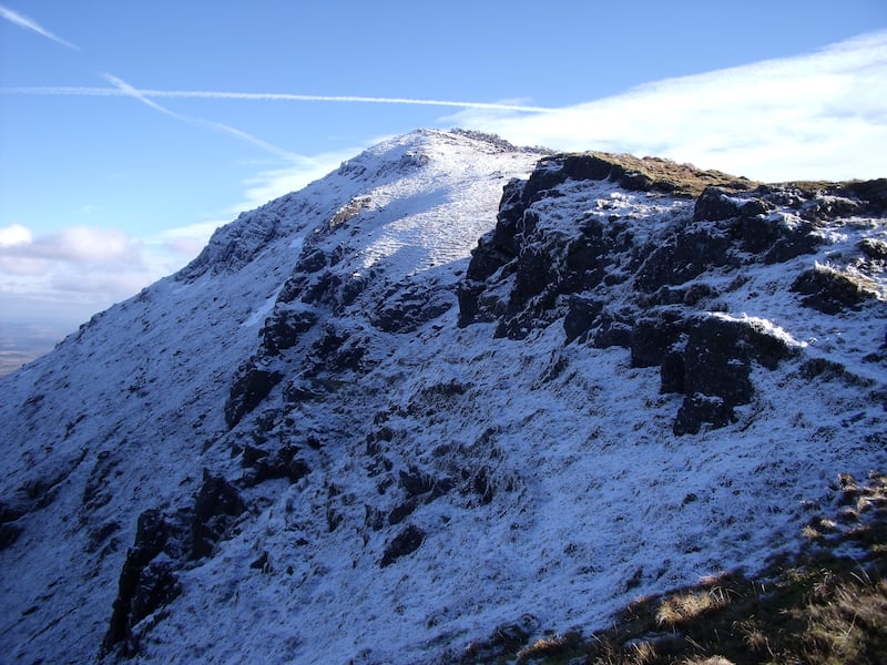 Knockanaffrin Ridge in the Nire Valley, Co Waterford