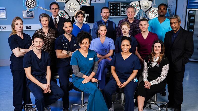 The cast of Holby City