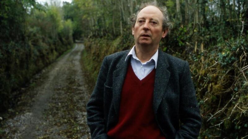 “The genius of John McGahern [pictured in Leitrim in 1990] was to be able to describe accurately and objectively his own father and in so doing to describe to us the overbearing patriarchy which governed all of us and, more importantly, by doing so to liberate us.” Mark Patrick Hederman told the seventh John McGahern international seminar in Carrick-on-Shannon, Co Leitrim. Photograph: Frank Miller