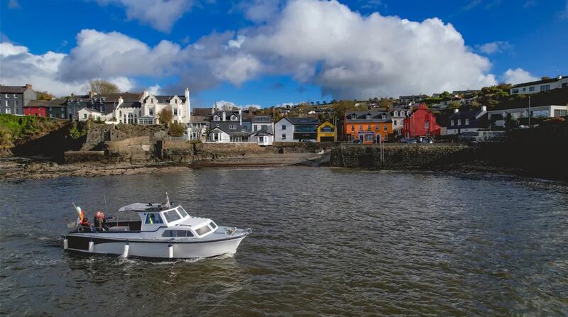 View from the The Anchorage in Kinsale