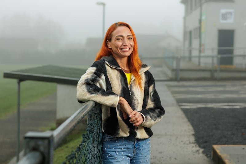 Charlene Tyrrell: 'I missed it [football] so much – being part of something. It is a massive part of my life now.' Photograph: James Connolly 
