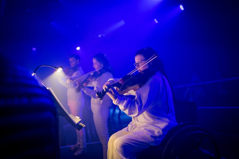 Paraorchestra. Photograph: Paul Blakemore