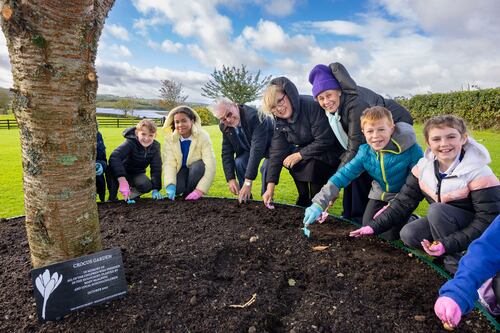 Mary McAleese tells schoolchildren about ‘beautiful little children just like you’ who died in Holocaust