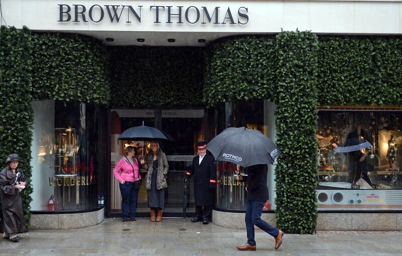 Brown Thomas on Grafton Street. Photograph: Eric Luke





