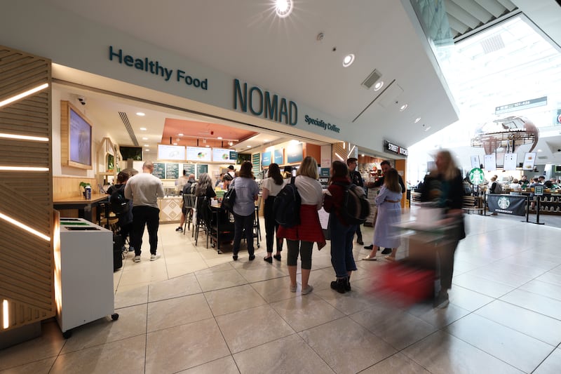 Nomad at T1 international departure lounge, Dublin Airport.  Photograph: Nick Bradshaw for The Irish Times