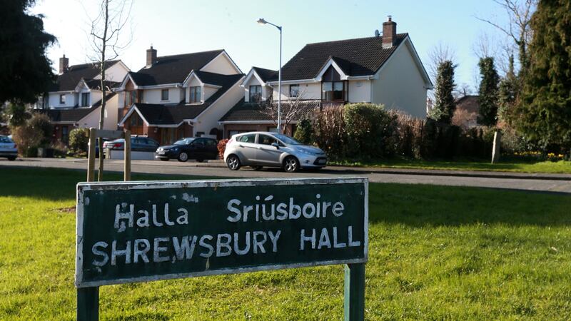 Shrewsbury Hall in Shankill. Photograph: Laura Hutton