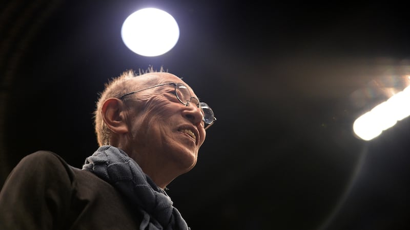 Director Yukio Ninagawa, the subject of Conor Hanratty’s  book Shakespeare in the Theatre. Photograph: Toshifumi Kitamura/AFP via Getty Images