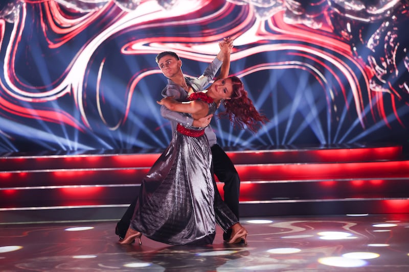 Dancing with the Stars: Jack Woolley with Alex Vladimirov. Photograph: Kyran O'Brien/RTÉ