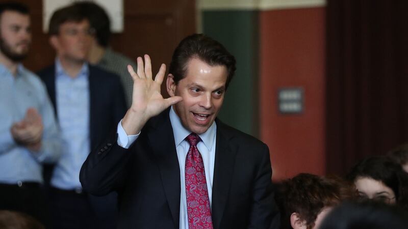 Anthony Scaramucci: described his former boss as a ‘walking verbal car crash’. Photograph: Nick Bradshaw