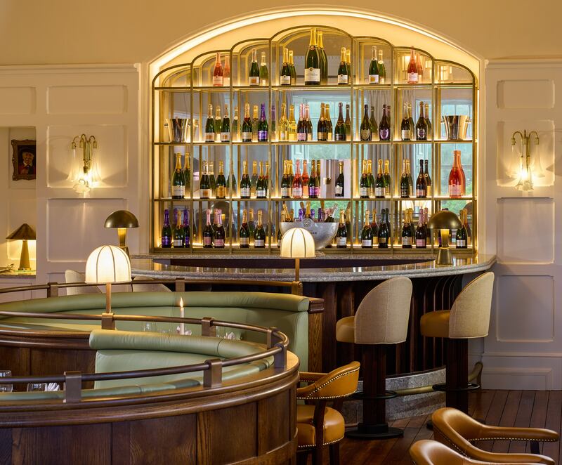 Park Kenmare's champagne bar