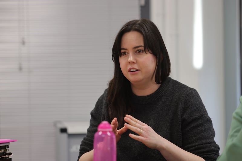  Elaine Campbell, Teacher at Maynooth Community College.  Photograph: Alan Betson

