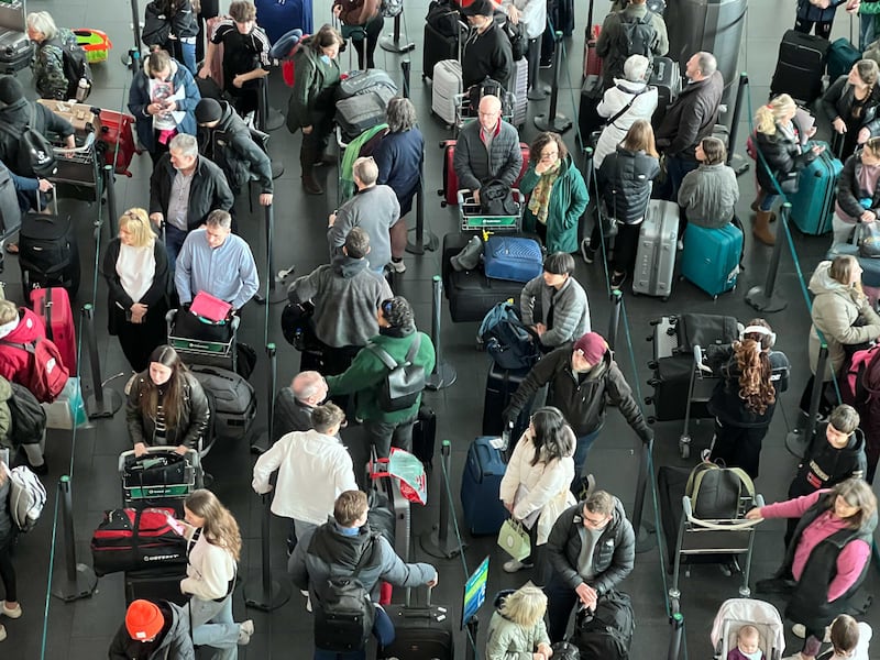 Strong winds are affecting air travel throughout Ireland and the UK today. File photograph: Sasko Lazarov / RollingNews.ie